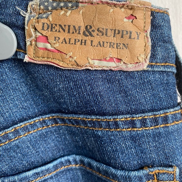 Ralph Lauren Denim & Supply straight jeans Sz 27/32 - Picture 9 of 11